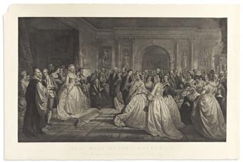 (GEORGE WASHINGTON.) Group of 3 Washington prints.